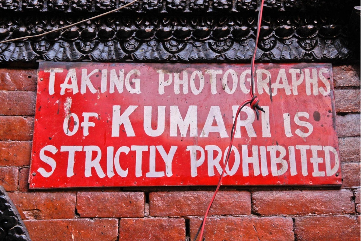 Visiting Kumari Ghar