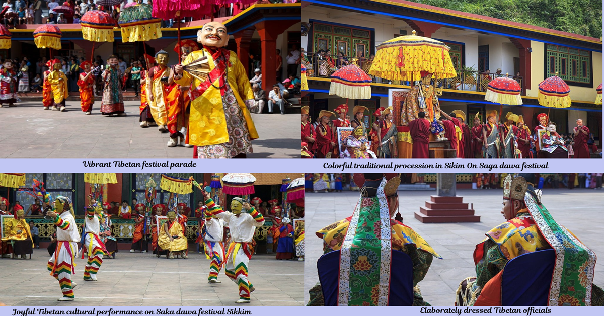 Pilgrims celebrating the Saga Dawa Festival at Mount Kailash, Tibet, during a 12-day spiritual journey.