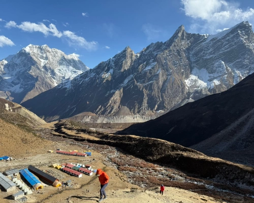 Enroute Village We Stop For Overnight Stay