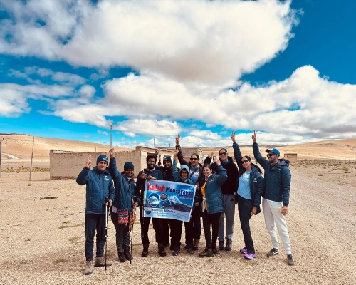 Kailash Trip Team In Full Moon