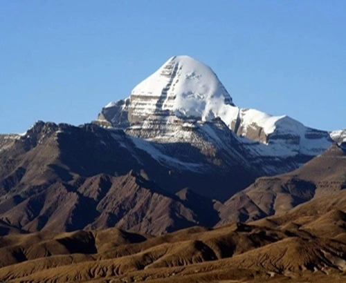 Stunning view of Mount Kailash during the Inner Kora Kailash Mansarovar Tour